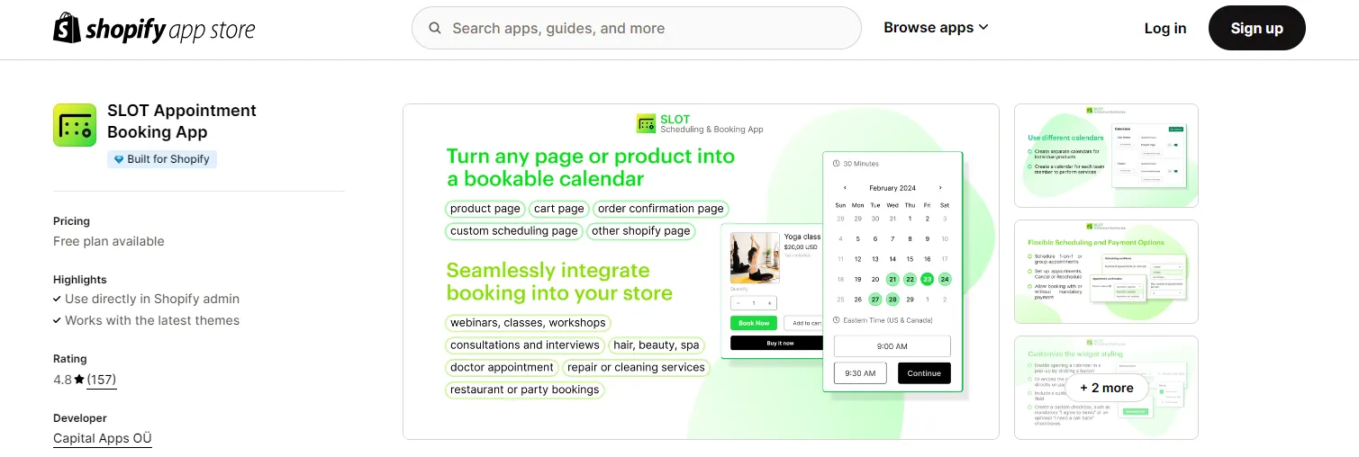 SLOT Appointment Booking App